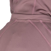 Montar Felpa con cappuccio e zip MoEmilia Dusty Rose
