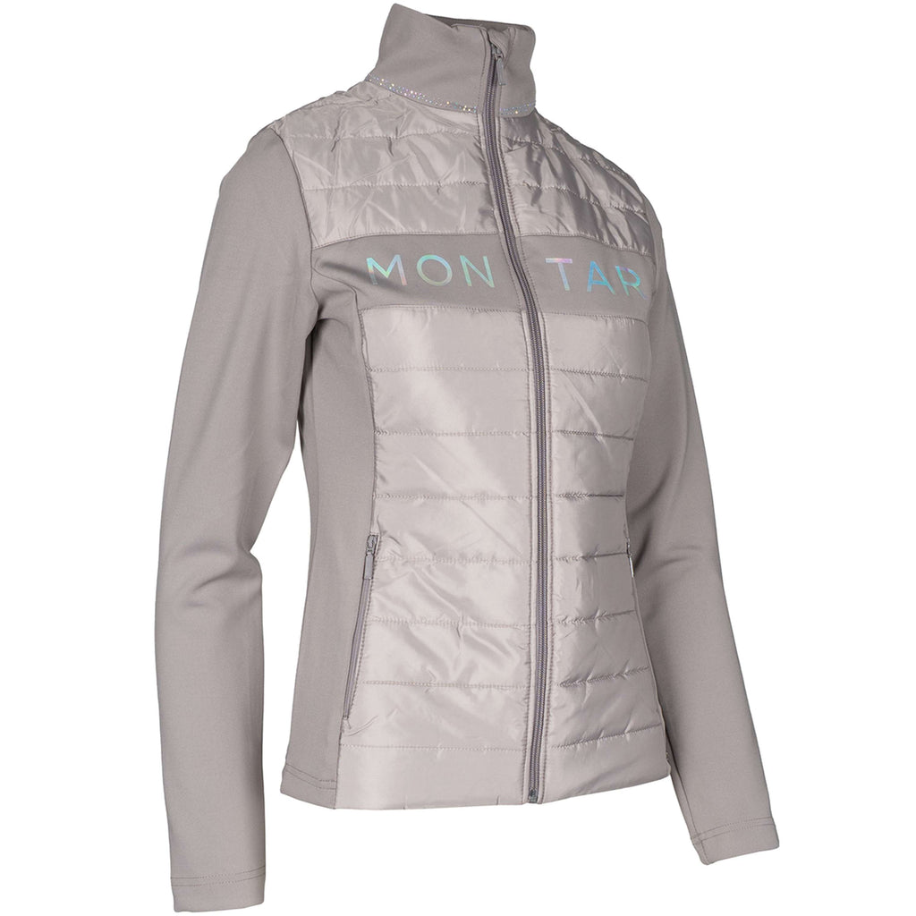 Montar Felpa con cappuccio e zip MoCha Rose Grey
