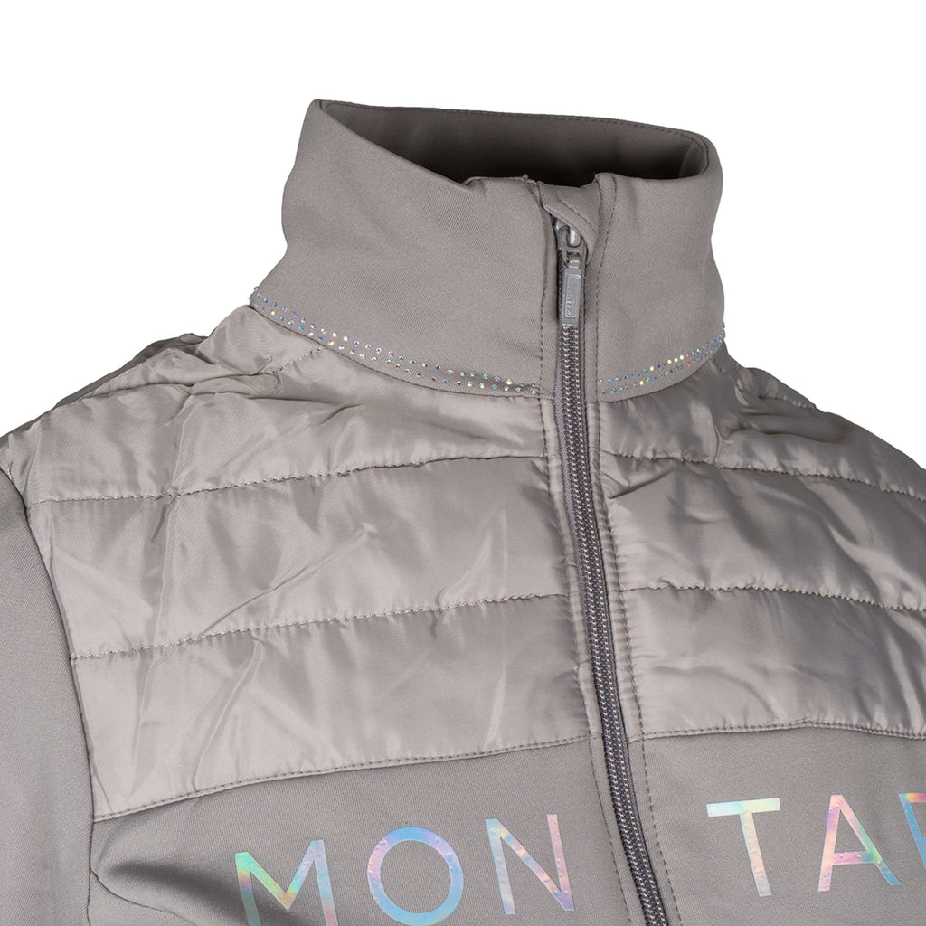 Montar Felpa con cappuccio e zip MoCha Rose Grey