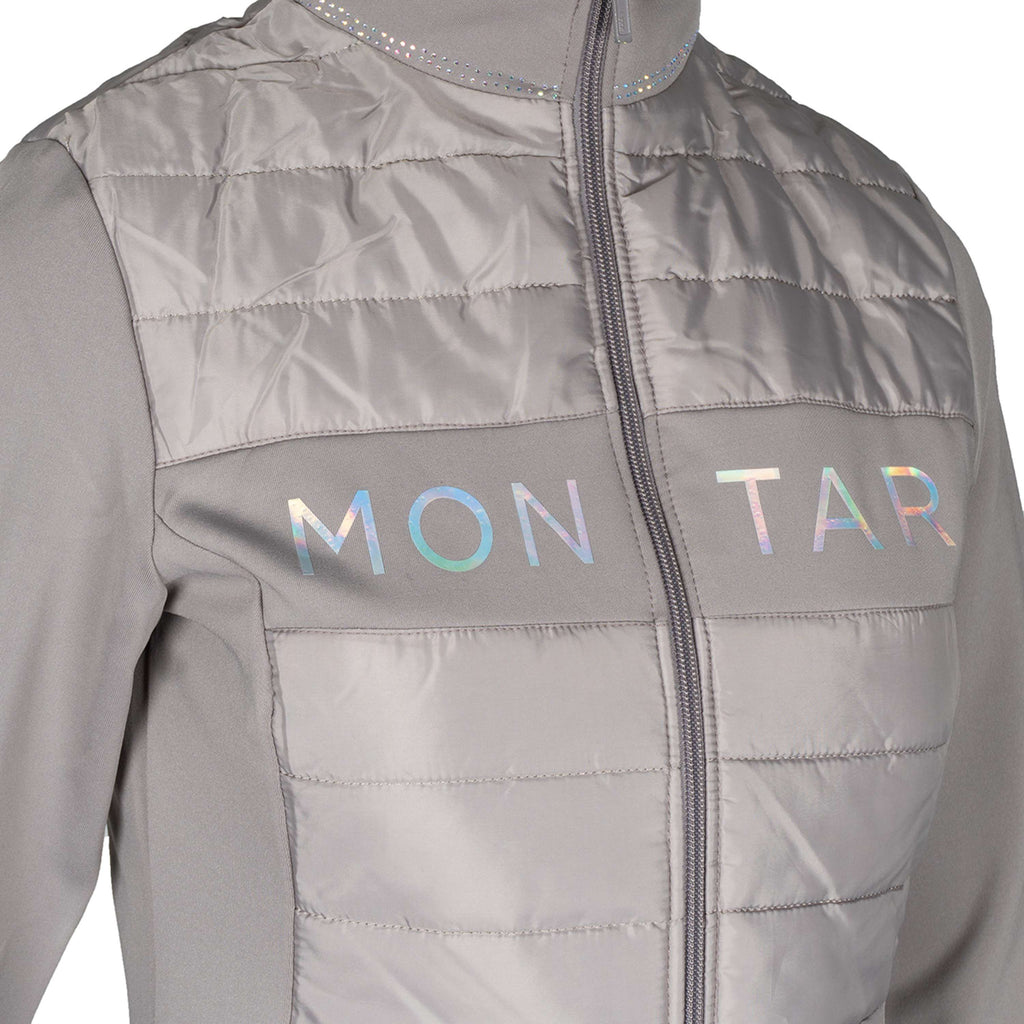 Montar Felpa con cappuccio e zip MoCha Rose Grey