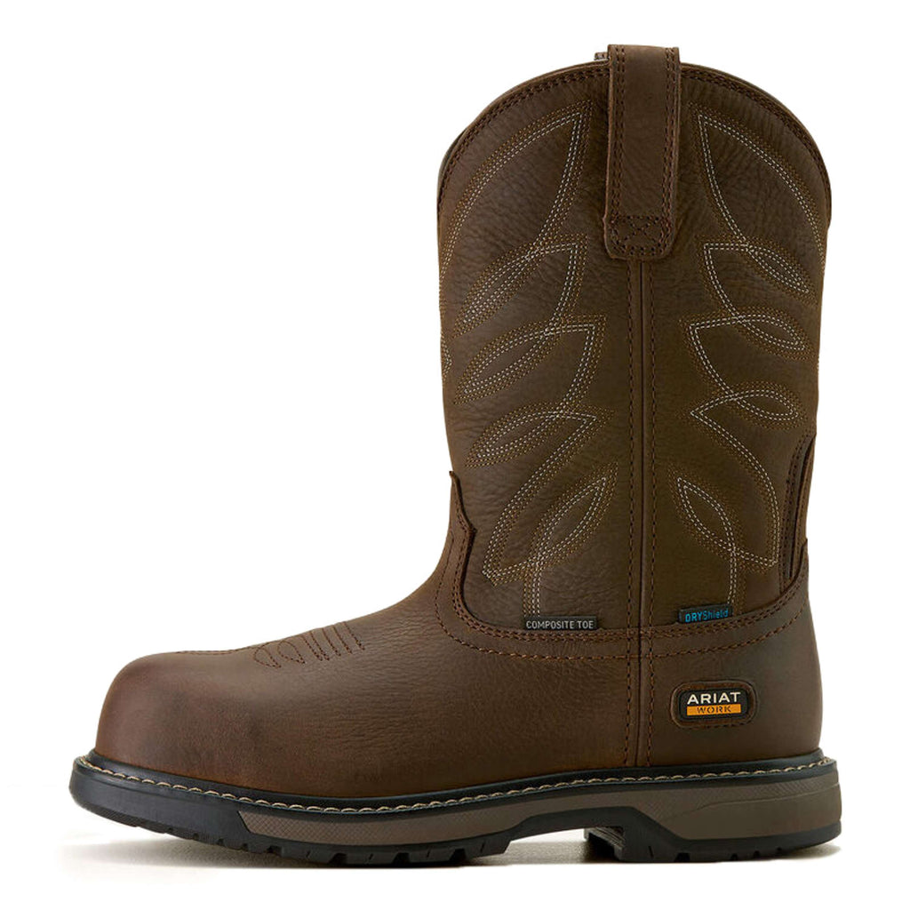 Ariat Stivali Western Riverter Pull-On H20 Donne Marrone scuro