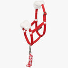 LeMieux Hobby Horse Christmas Capestro e Corda Rosso