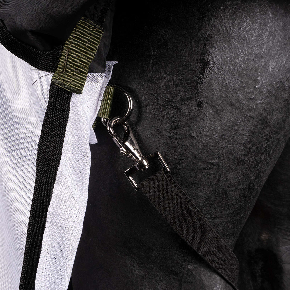 Imperial Riding Mosca e Coperta Antipioggia IRHSuper-dry Oliva chiaro