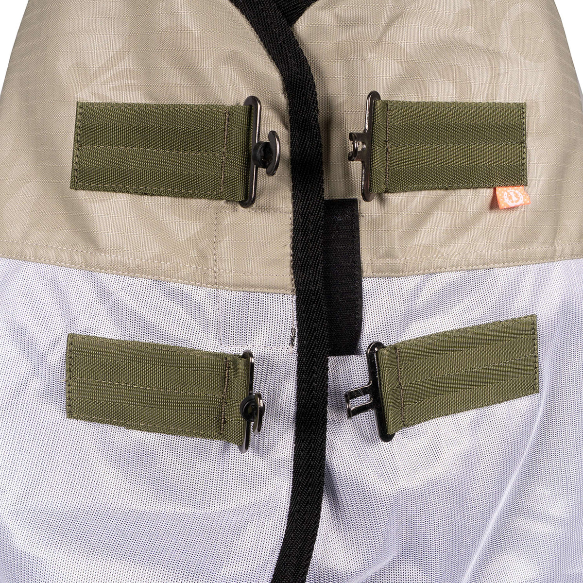 Imperial Riding Mosca e Coperta Antipioggia IRHSuper-dry Oliva chiaro