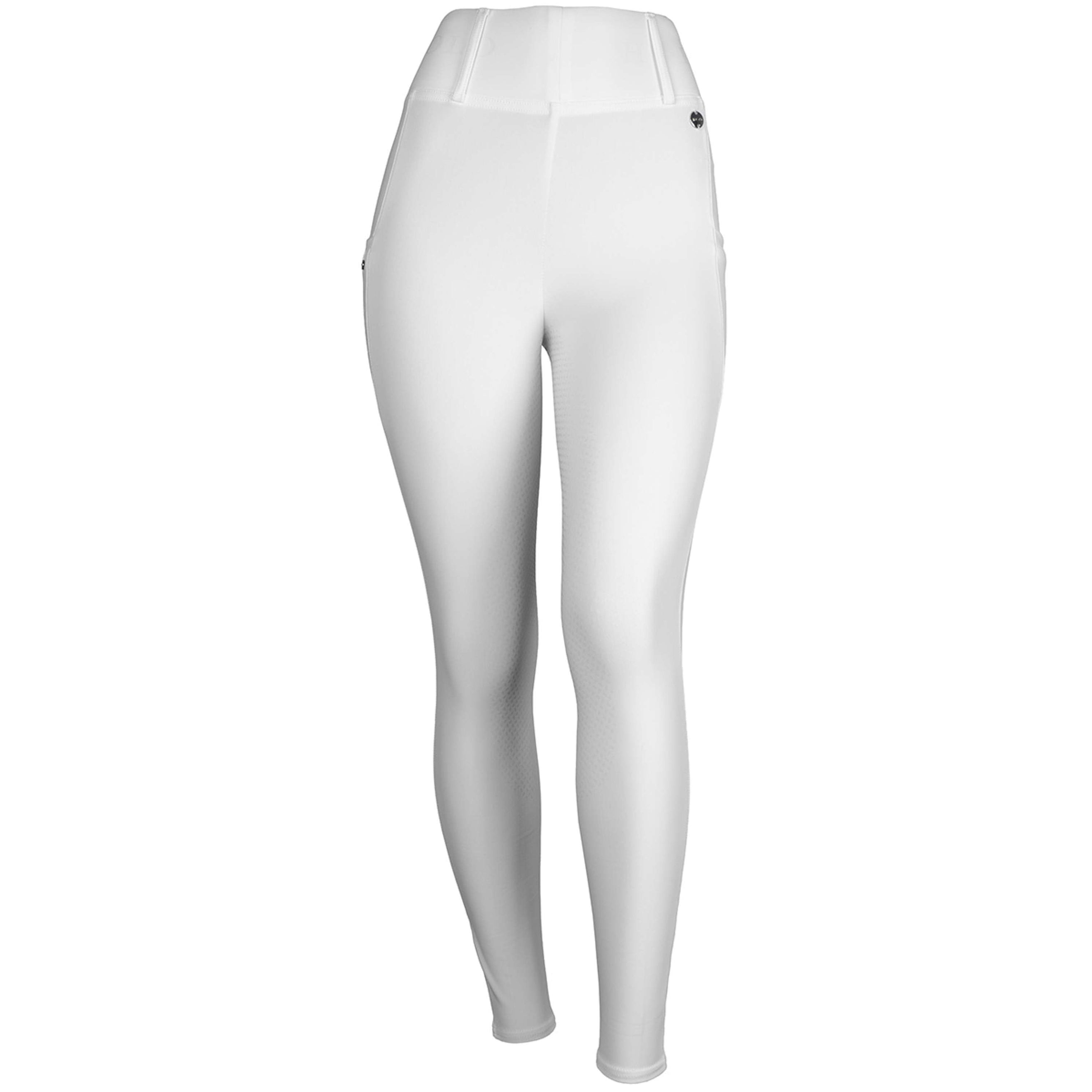 HV Polo Leggings da Equitazione HVPFavourite Full Grip Bianco