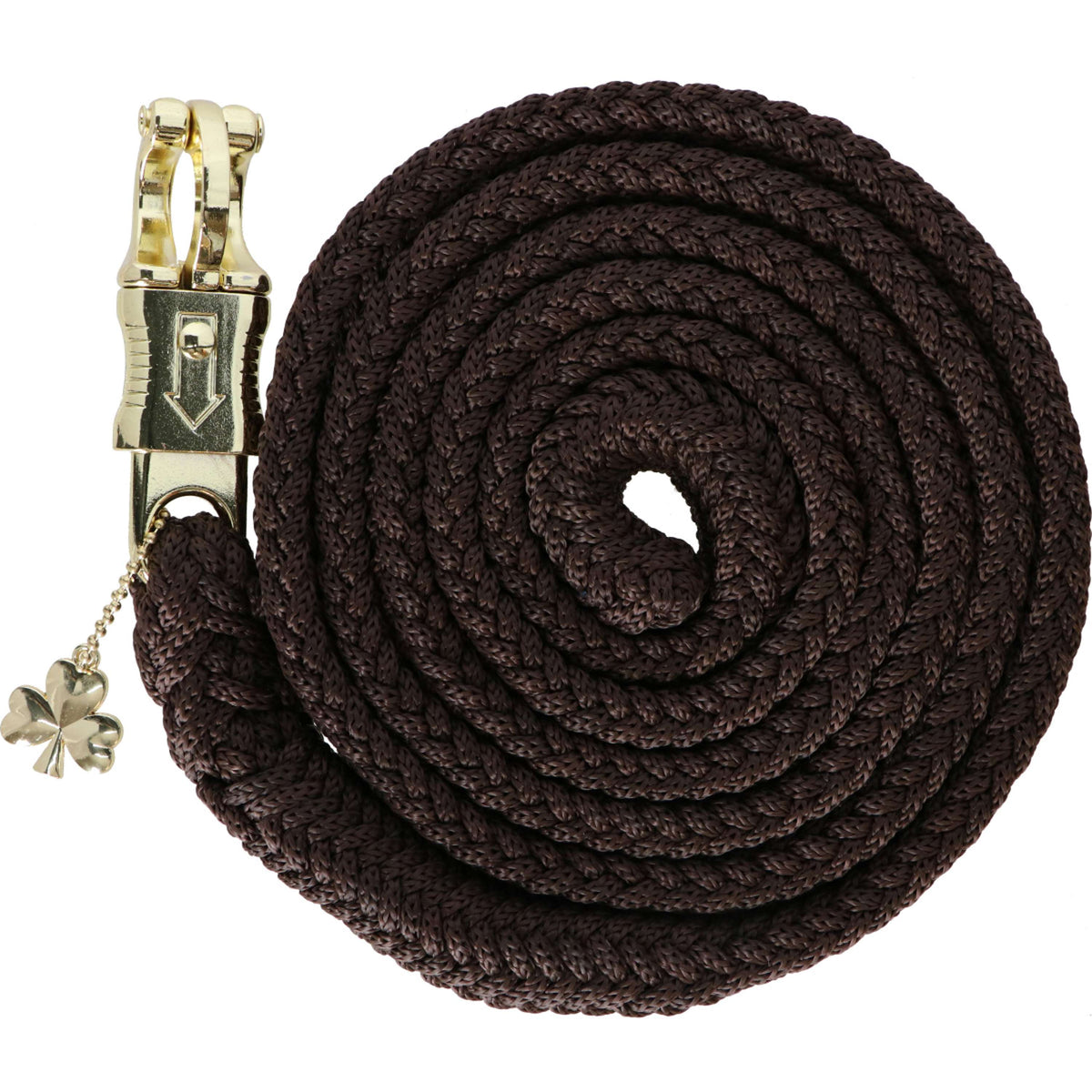 Bucas Corda per cavezza Comfort con Gancio di Panico Marrone/Marrone
