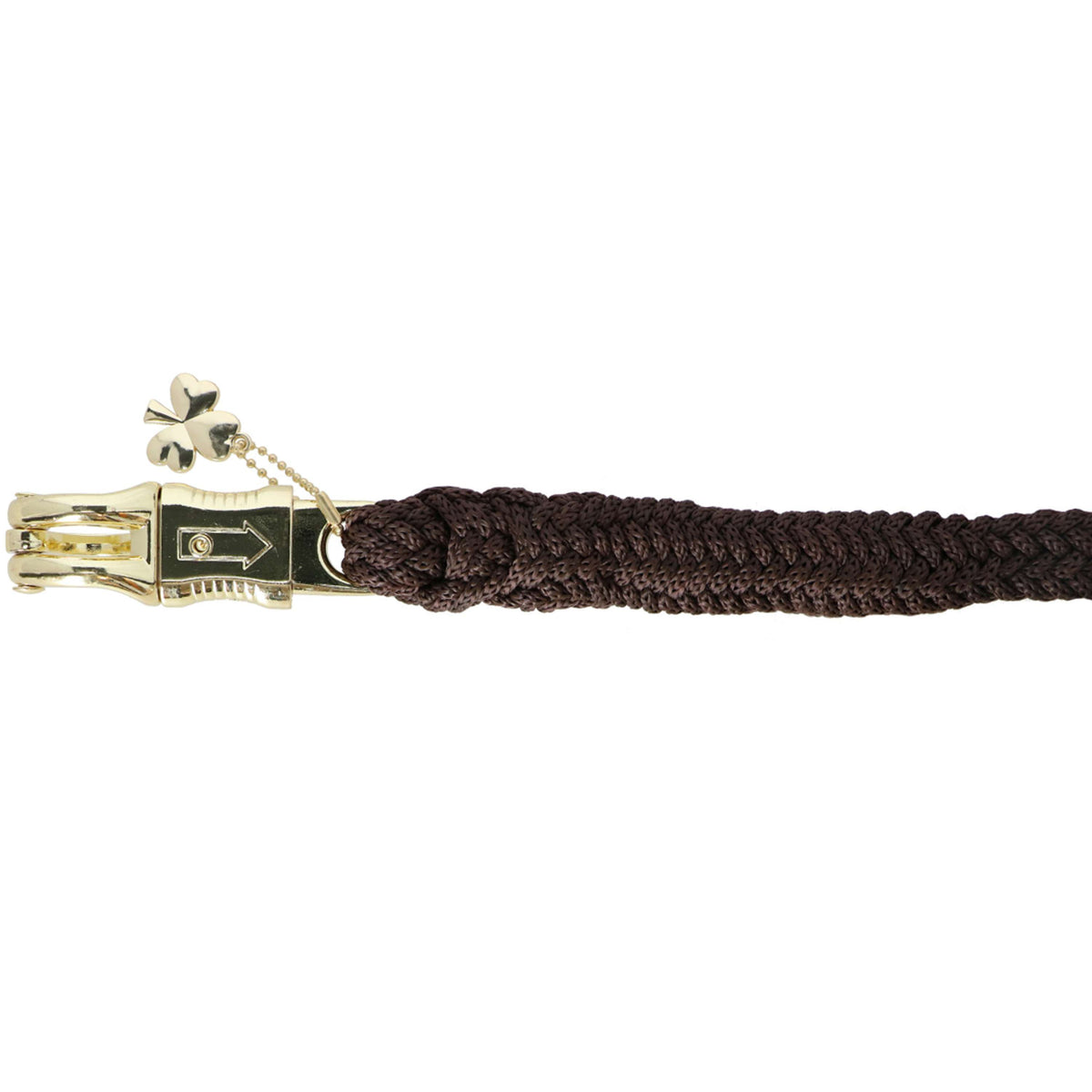 Bucas Corda per cavezza Comfort con Gancio di Panico Marrone/Marrone