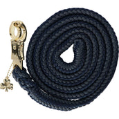 Bucas Corda per cavezza Show-Line Comfort con Gancio di Panico Blu marino/Grigio