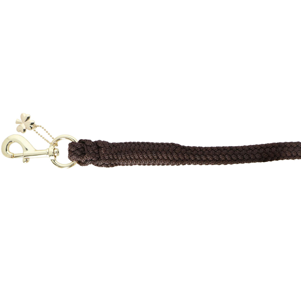 Bucas Corda per cavezza Comfort con Moschettone Marrone/Marrone