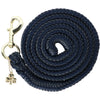 Bucas Corda per cavezza Show-Line con Moschettone Blu marino/Grigio