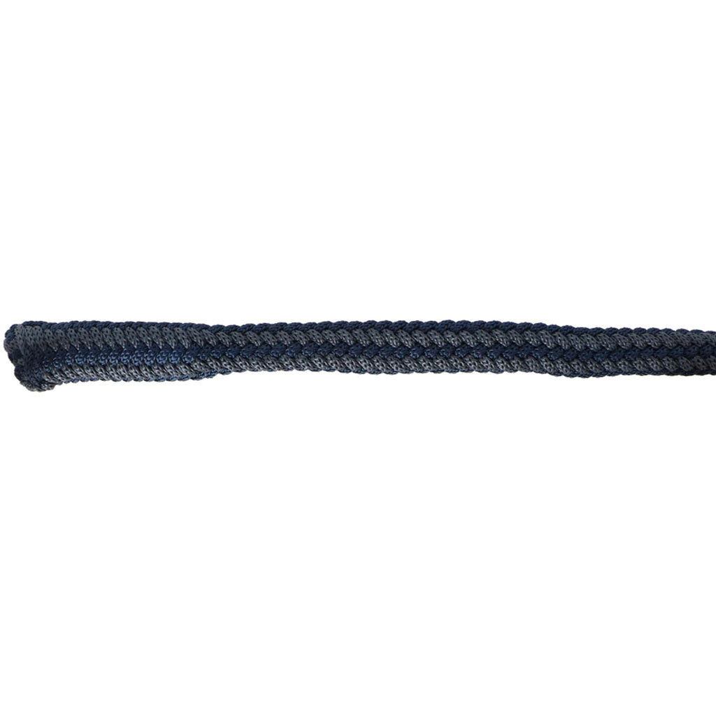 Bucas Corda per cavezza Show-Line con Moschettone Blu marino/Grigio