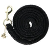 Bucas Corda per cavezza Comfort con Moschettone Nero