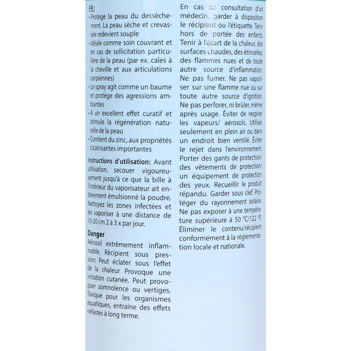 Agro Chemica Spray di Ossido di Zinco