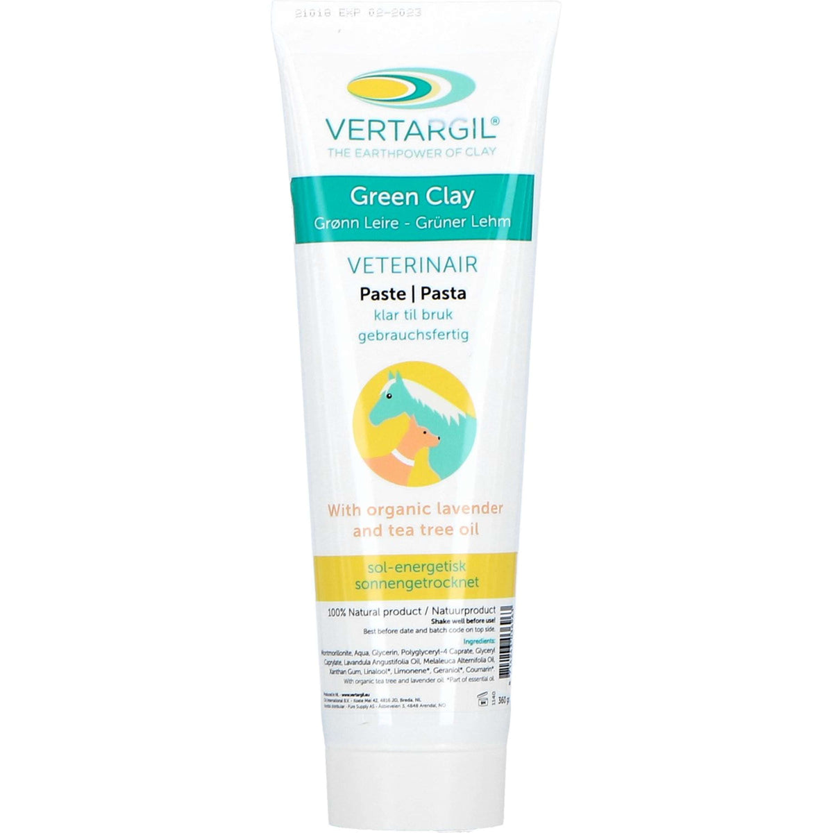 Vertargil Argilla Verde Tube