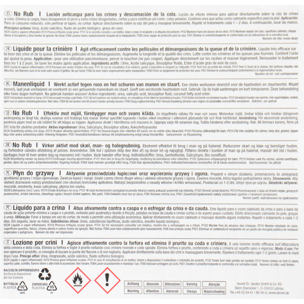 Leovet Liquido per Criniere