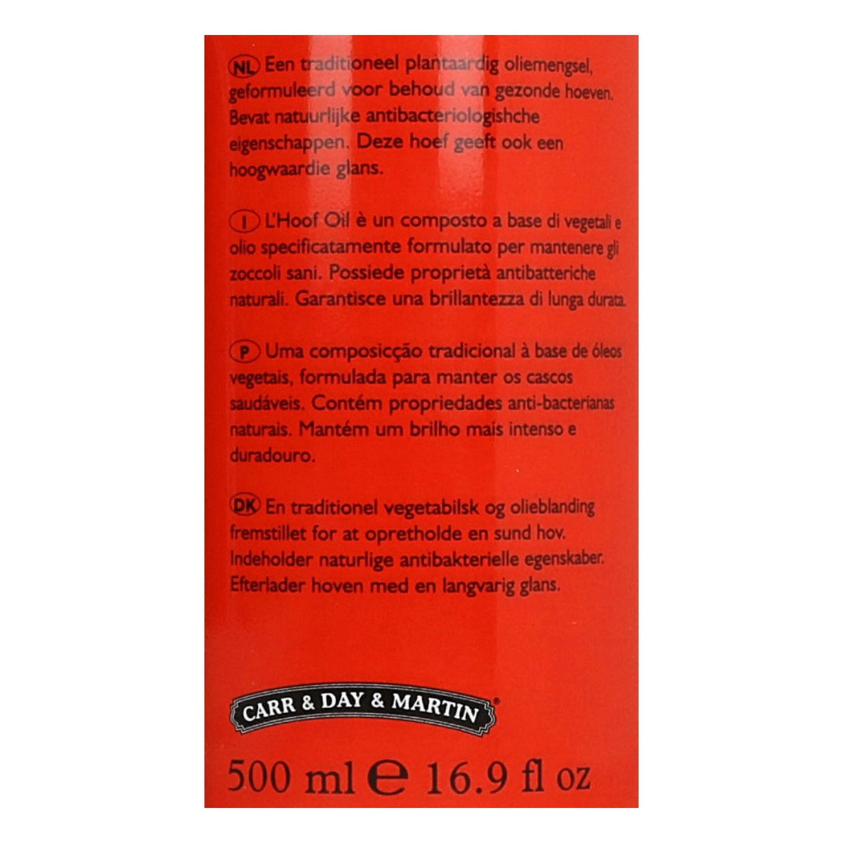 Carr & Day & Martin Olio per Zoccoli Vanner & Prest