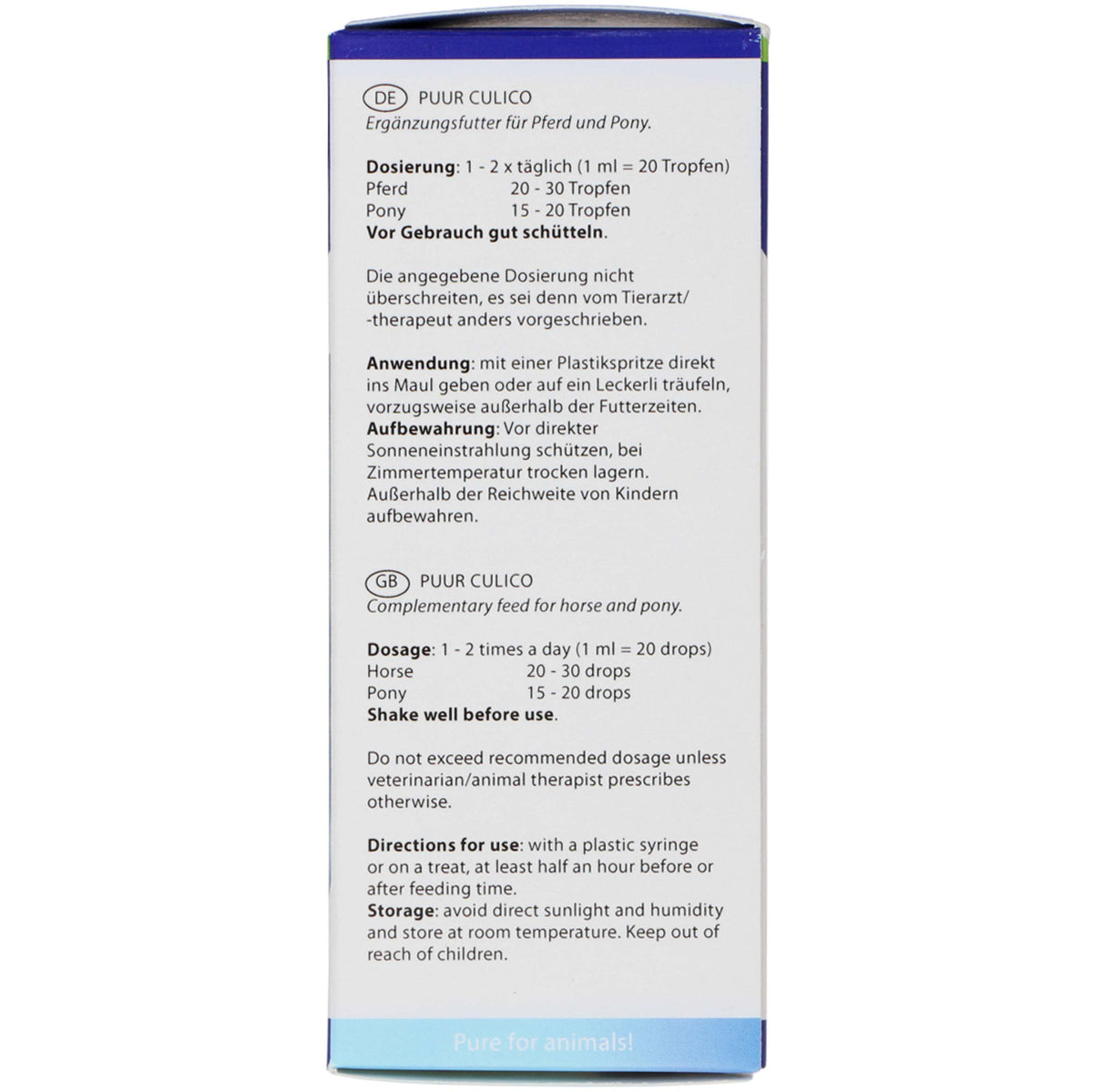 PUUR Culico Cavallo e Pony