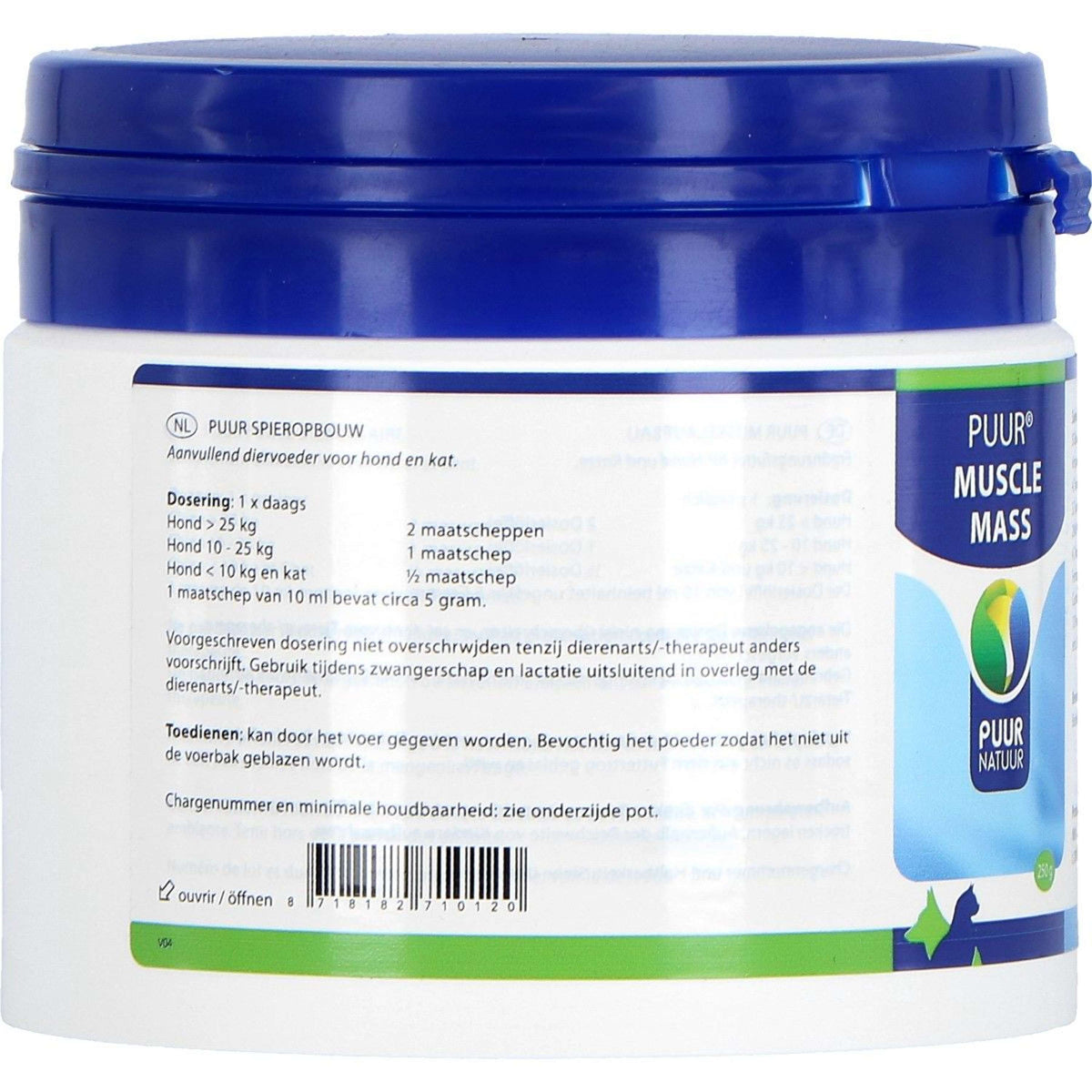 Puur Natuur Massa Muscolare Cane/Gatto