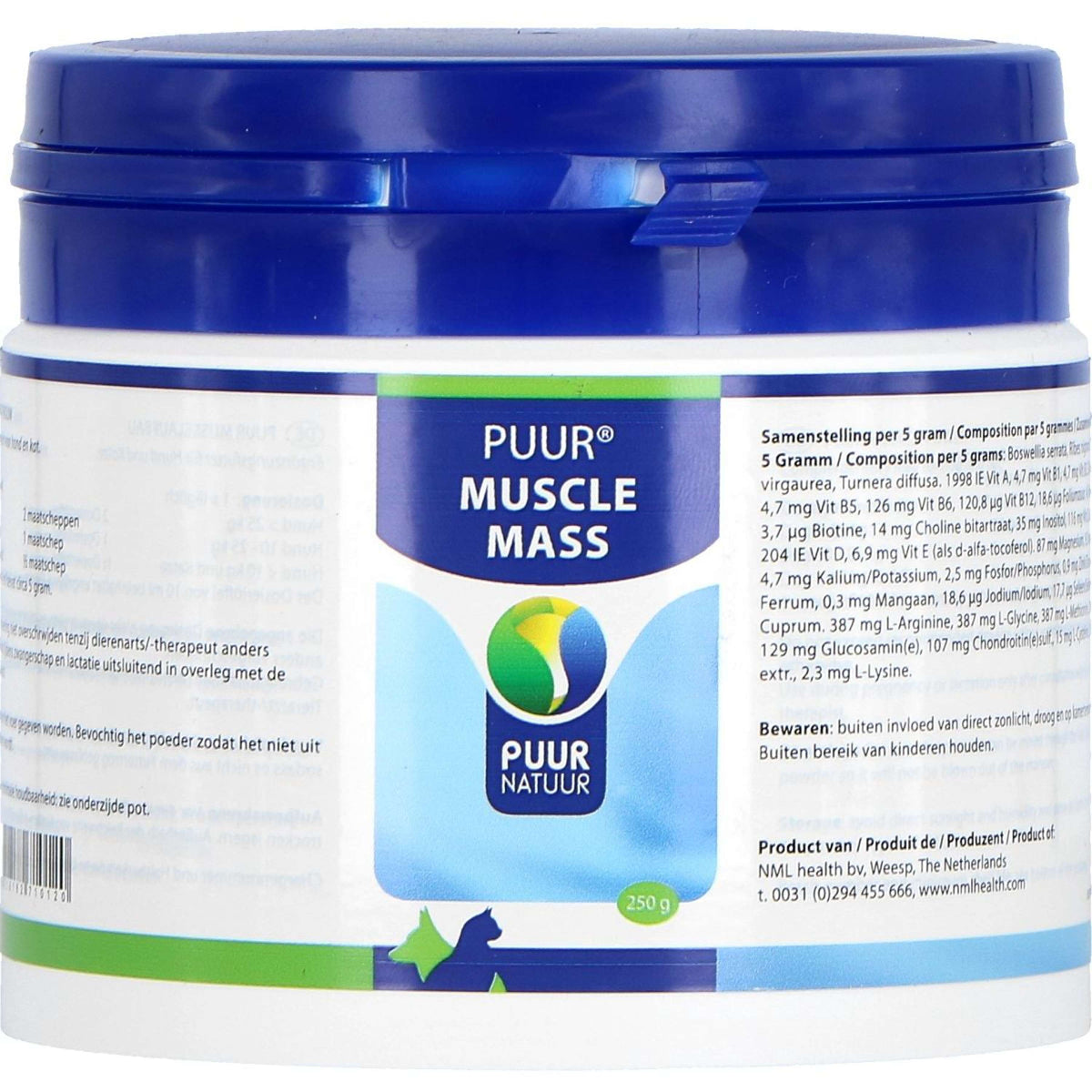 Puur Natuur Massa Muscolare Cane/Gatto