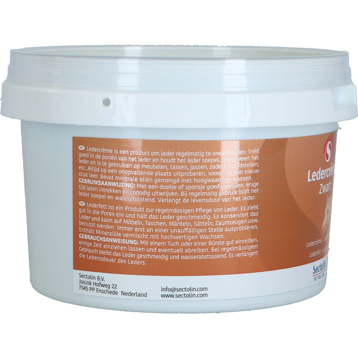 Sectolin Ledercreme Nero