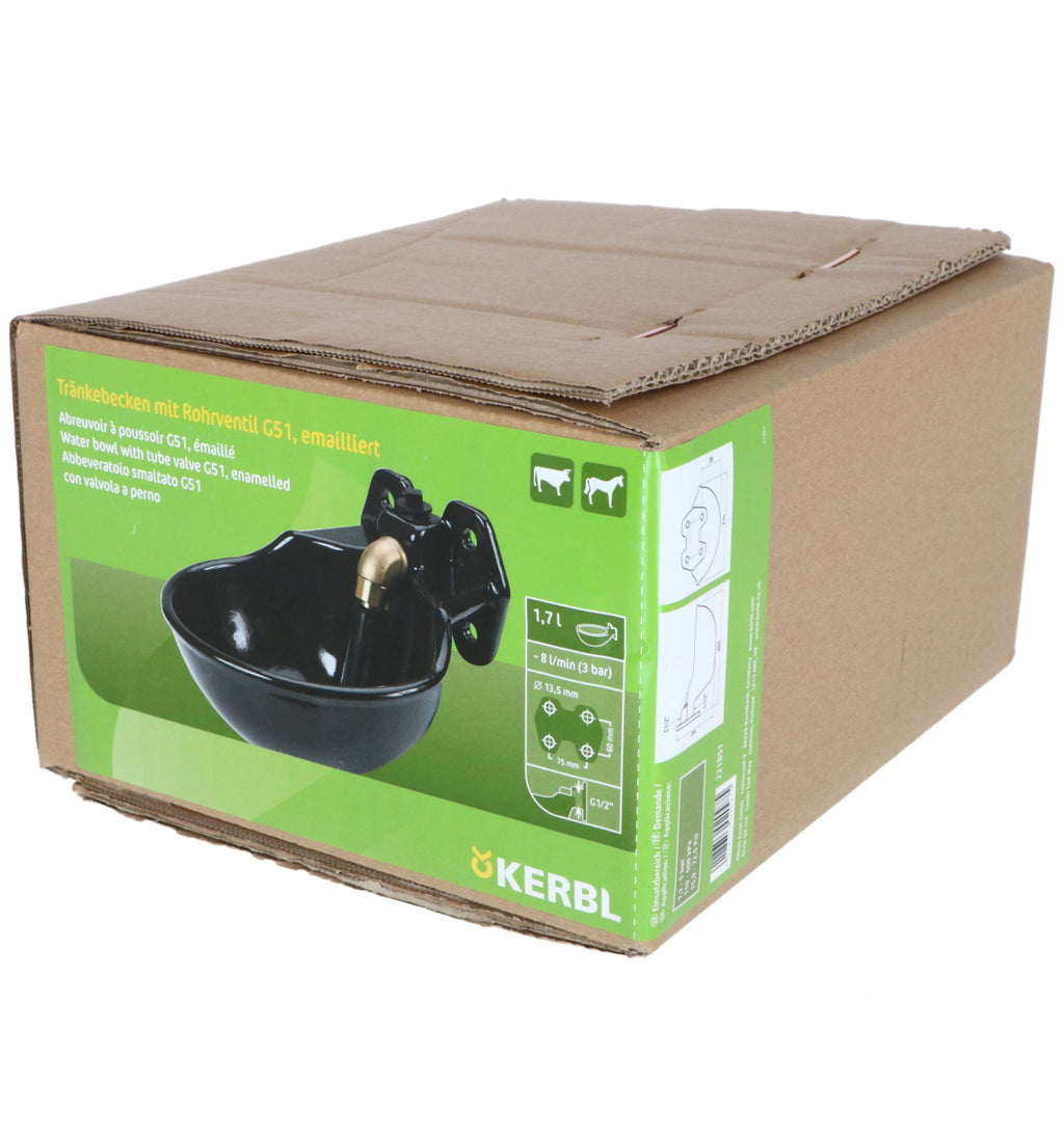 Kerbl Abbeveratoio a valvola Eurohorse G51