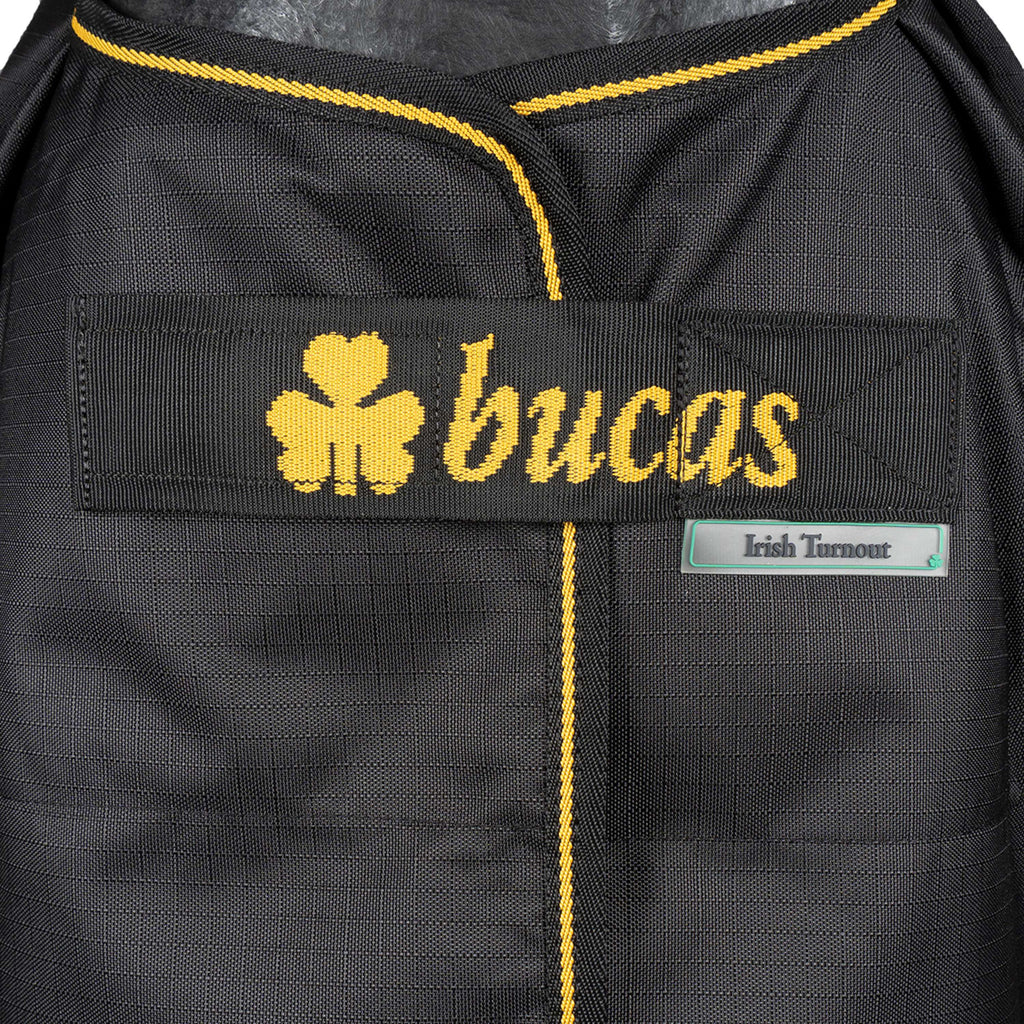 Bucas Irish Turnout Big Neck 50g Nero/Oro