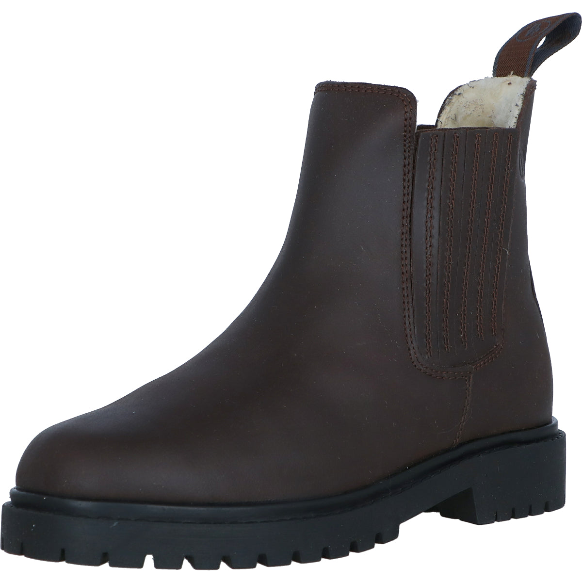 BR Jodhpur invernali Alaska II Nubuck con suola in gomma Marrone