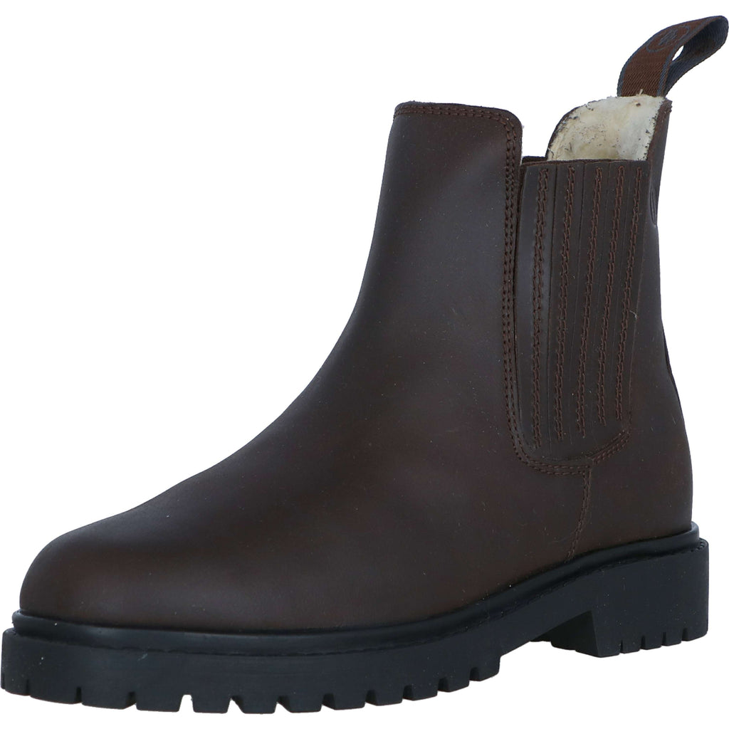 BR Jodhpur invernali Alaska II Nubuck con suola in gomma Marrone