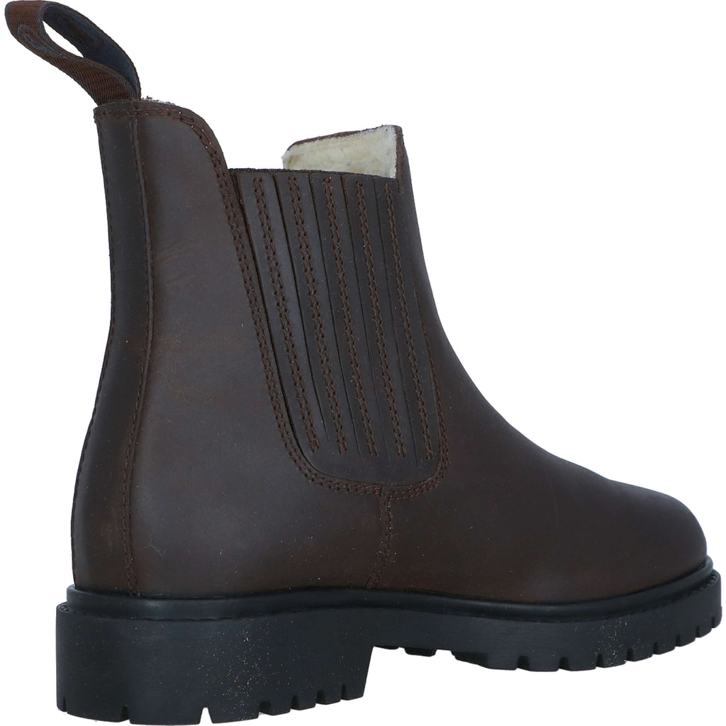 BR Jodhpur invernali Alaska II Nubuck con suola in gomma Marrone