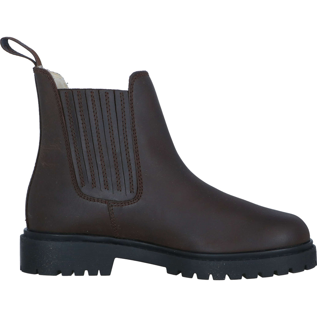 BR Jodhpur invernali Alaska II Nubuck con suola in gomma Marrone