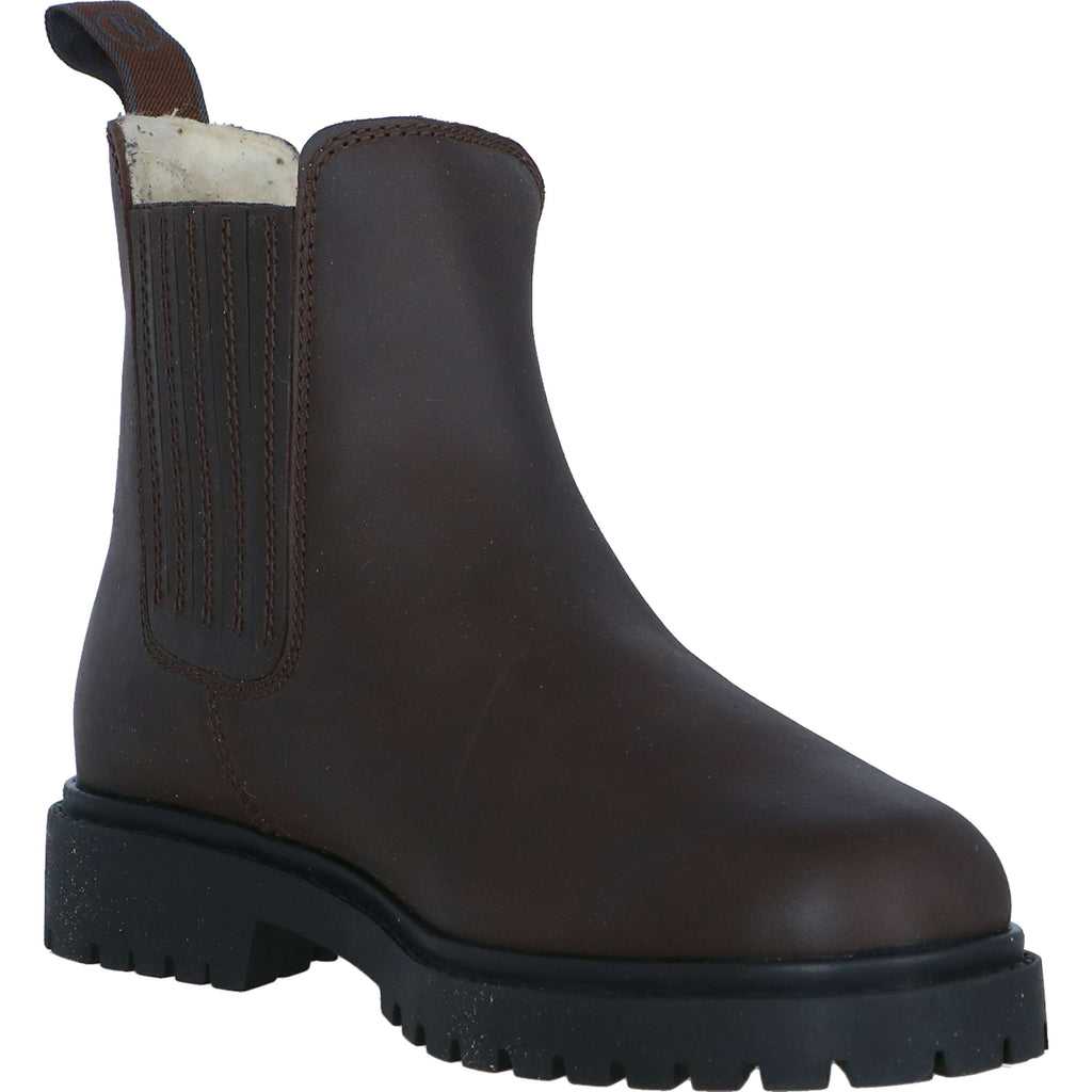 BR Jodhpur invernali Alaska II Nubuck con suola in gomma Marrone