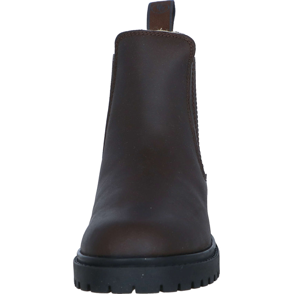 BR Jodhpur invernali Alaska II Nubuck con suola in gomma Marrone