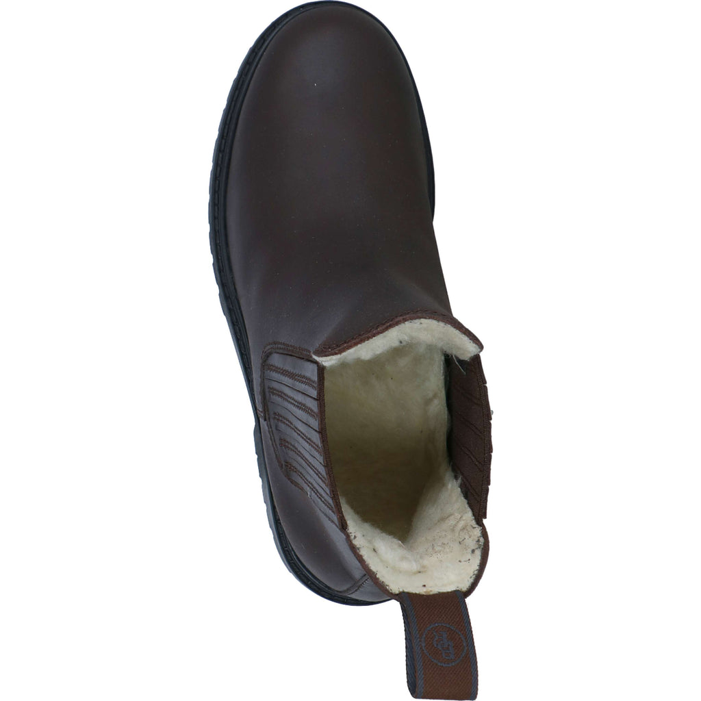 BR Jodhpur invernali Alaska II Nubuck con suola in gomma Marrone
