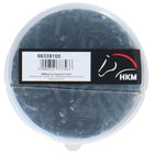 HKM Elastici per trecce Nero