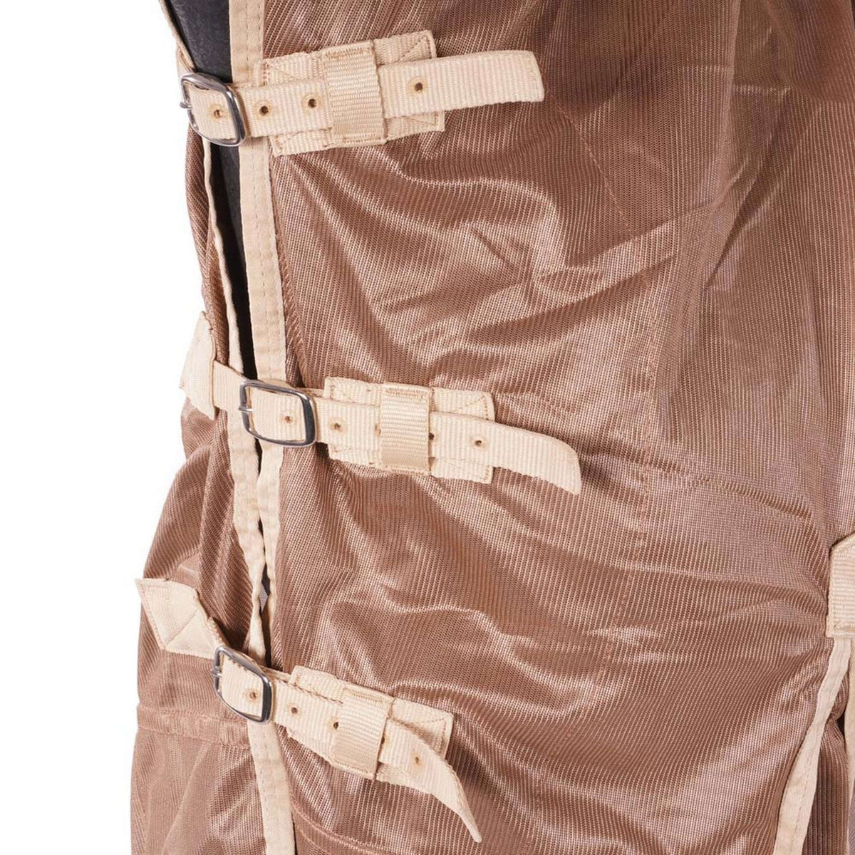 Premiere Coperta Antimosche Mesh in poliestere con Collo Taupe