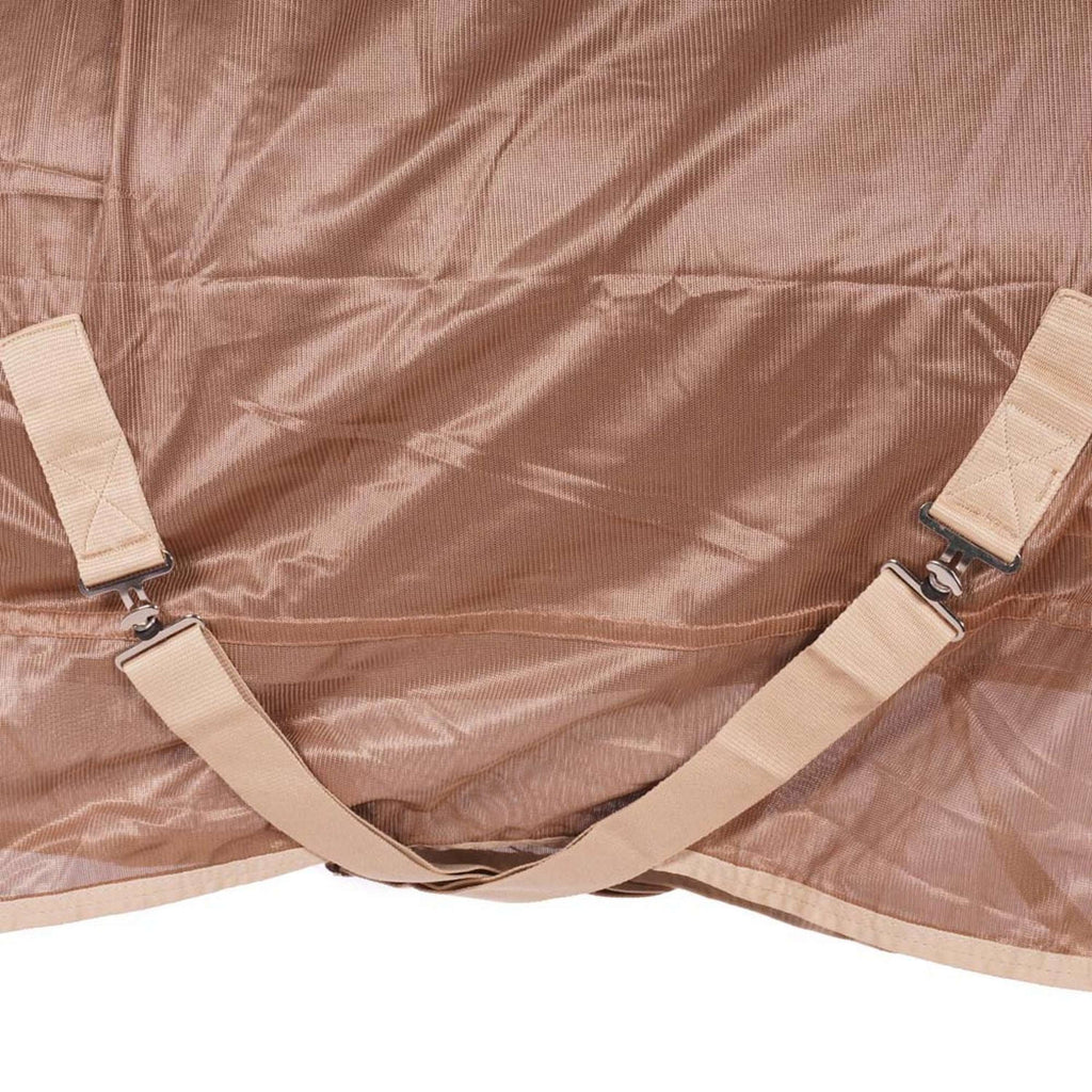 Premiere Coperta Antimosche Mesh in poliestere con Collo Taupe