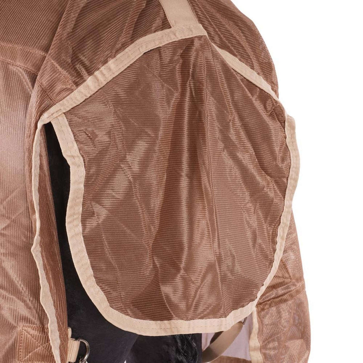 Premiere Coperta Antimosche Mesh in poliestere con Collo Taupe