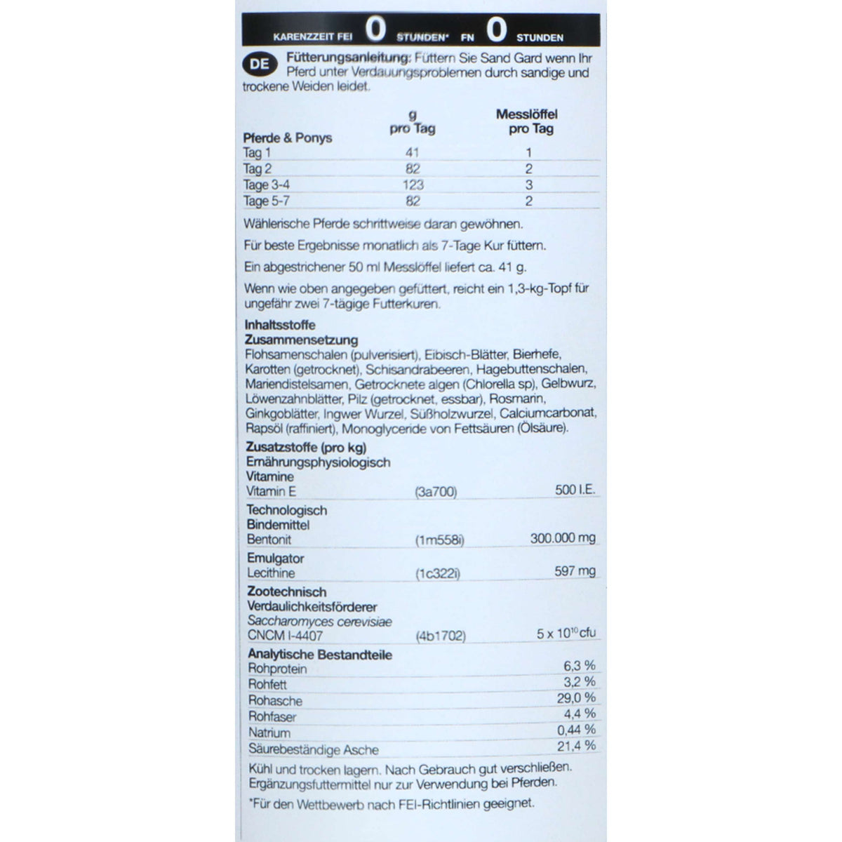 NAF Gard della sabbia