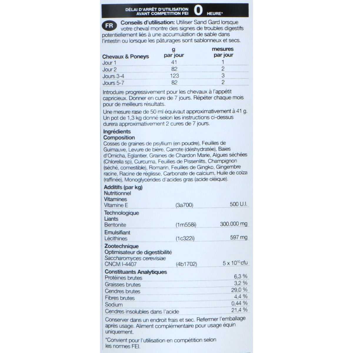 NAF Gard della sabbia