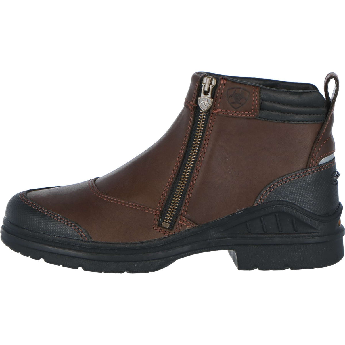 Ariat Stivaletti Jodhpur Barnyard Side Zip Marrone scuro