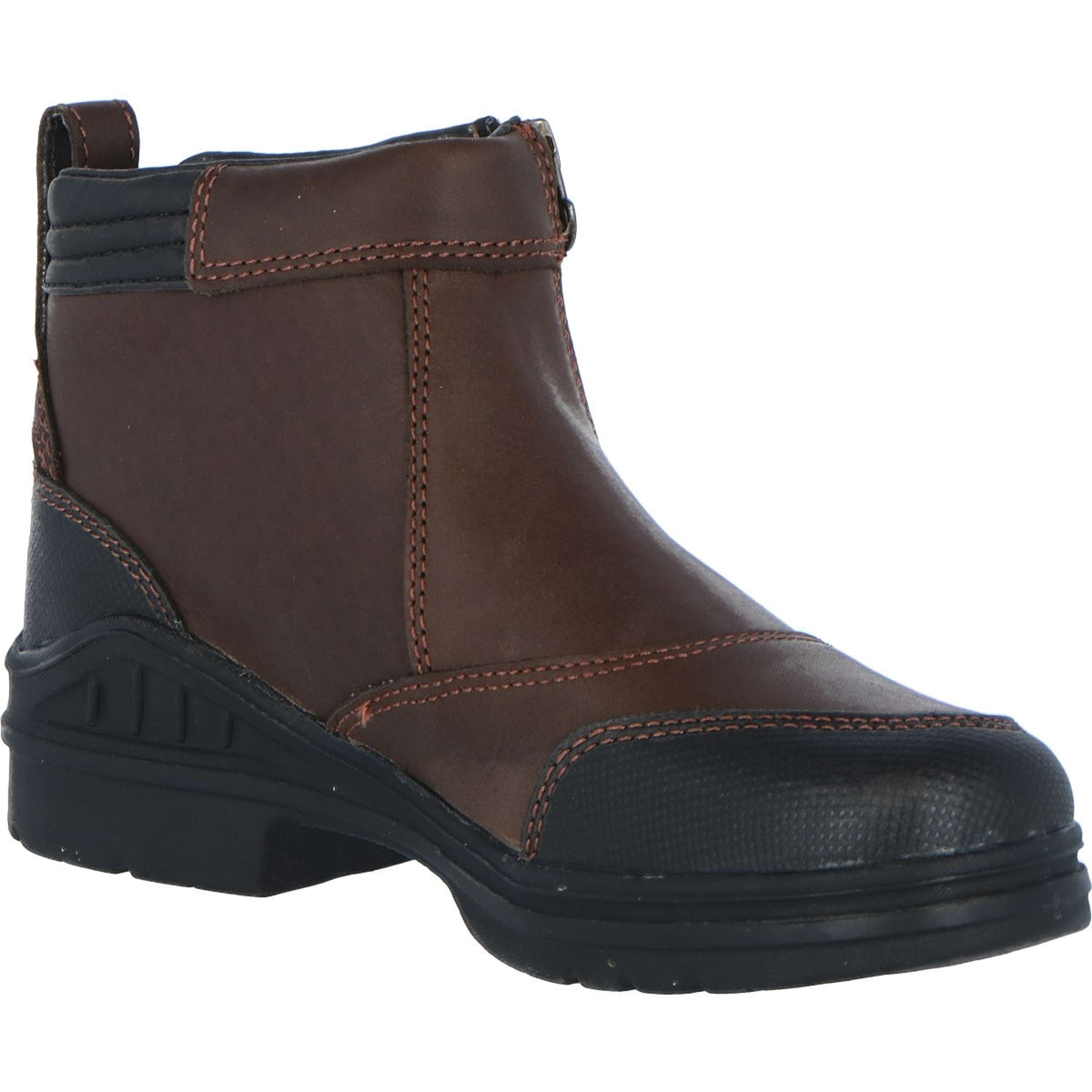Ariat Stivaletti Jodhpur Barnyard Side Zip Marrone scuro