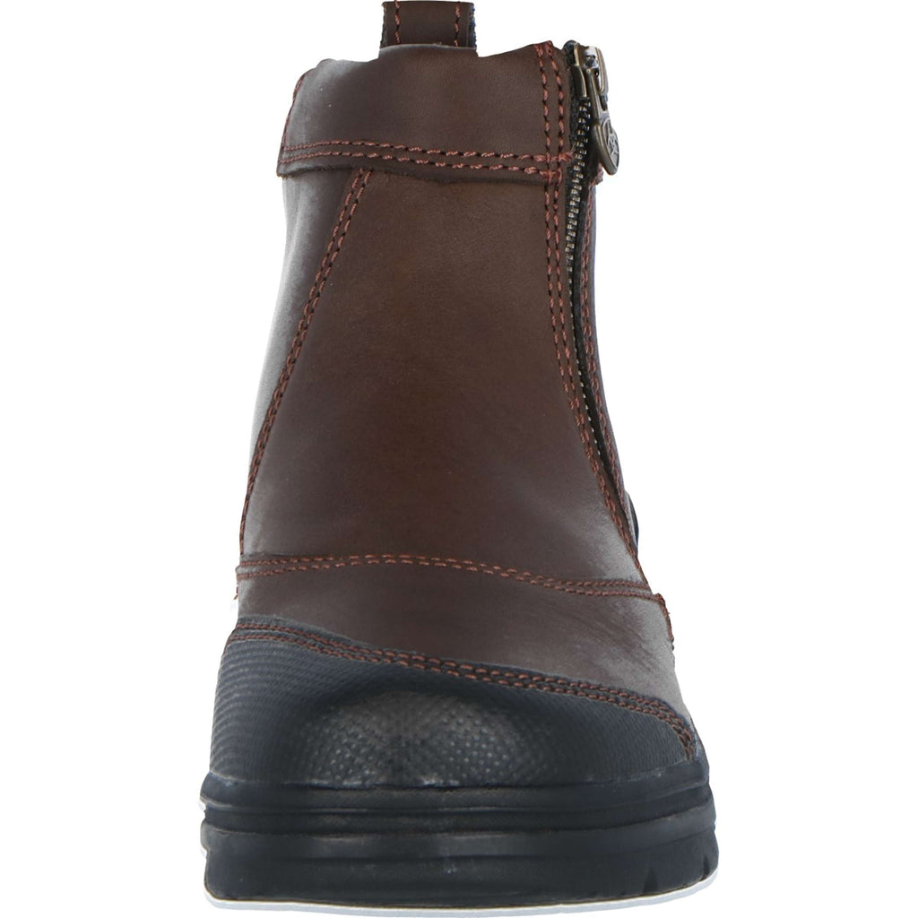 Ariat Stivaletti Jodhpur Barnyard Side Zip Marrone scuro
