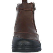 Ariat Stivaletti Jodhpur Barnyard Side Zip Marrone scuro