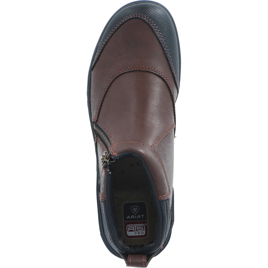 Ariat Stivaletti Jodhpur Barnyard Side Zip Marrone scuro
