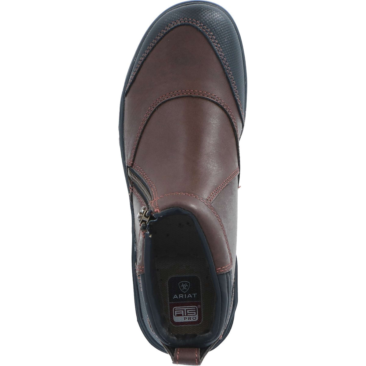 Ariat Stivaletti Jodhpur Barnyard Side Zip Marrone scuro
