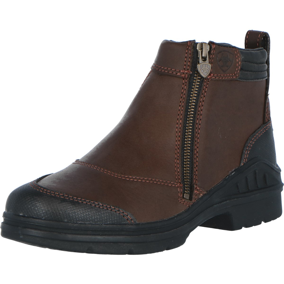 Ariat Stivaletti Jodhpur Barnyard Side Zip Marrone scuro