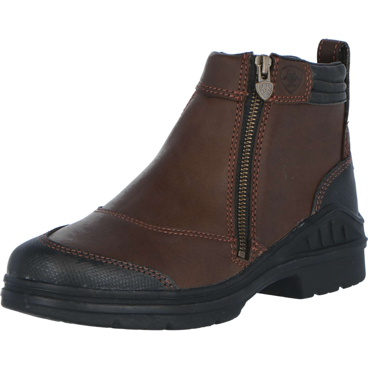 Ariat Stivaletti Jodhpur Barnyard Side Zip Marrone scuro