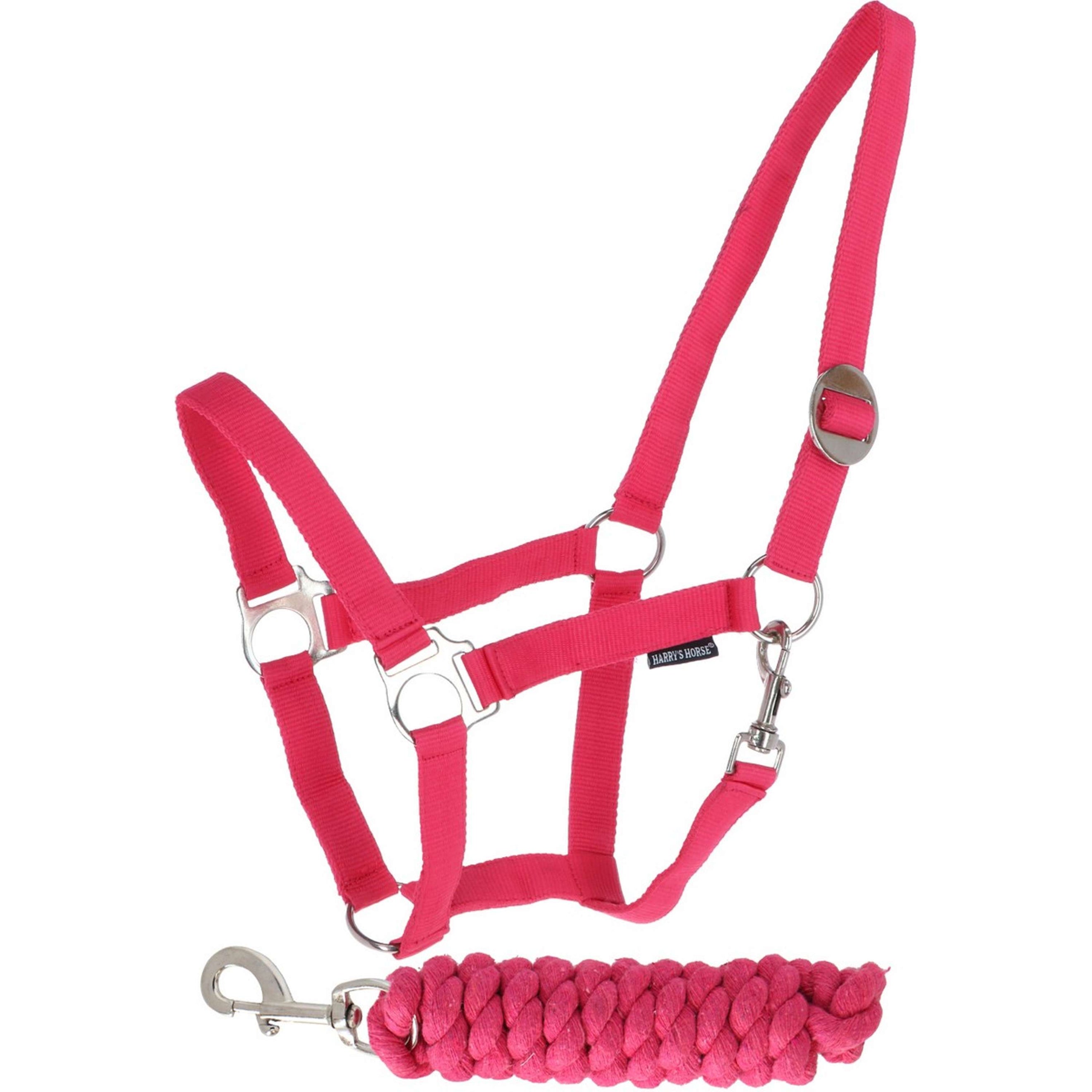 Harry's Horse Set Cavezza Initial Fuchsia Harry's Horse Set Cavezza Initial Fuchsia