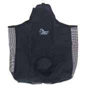Harry's Horse Borsa per Fieno con Inserto in Rete Nero