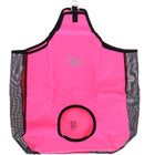 Harry's Horse Borsa per Fieno con Inserto in Rete Rosa